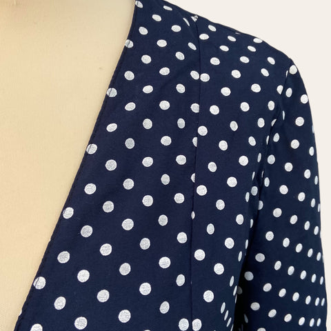 Polka dot blouse