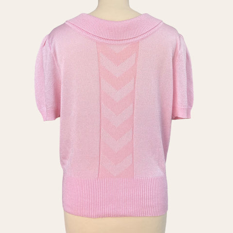 Candy pink knit