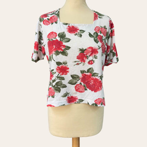 T-shirt imprimé floral