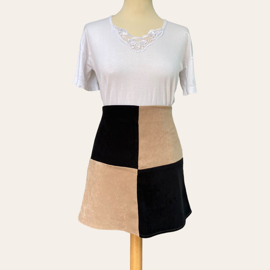 70´s two-tone skirt