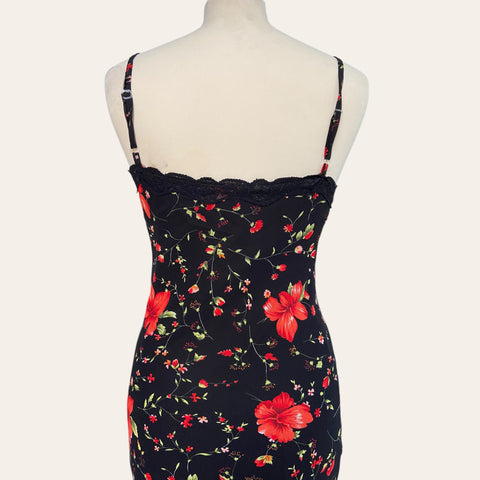 Robe nuisette imprimé floral