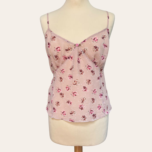 Floral print camisole