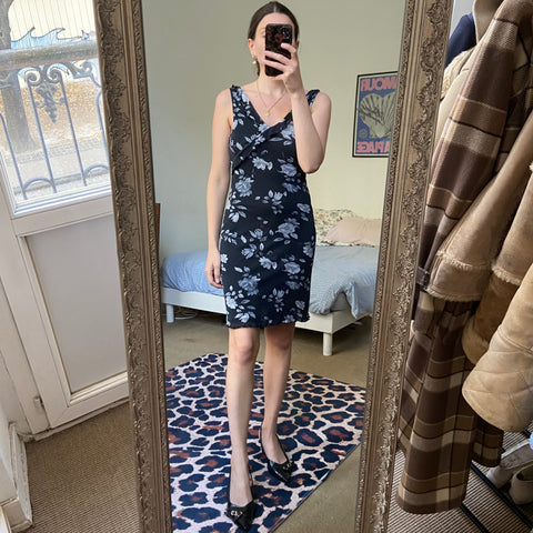 Robe volantée imprimé floral