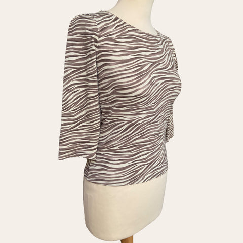 Zebra print t-shirt