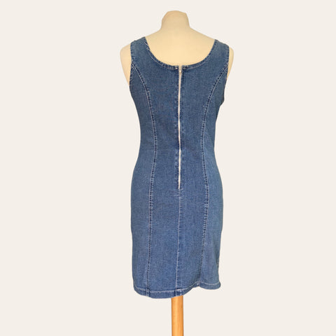 Robe mini en jean