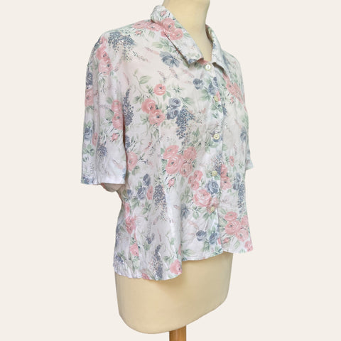 Floral print shirt