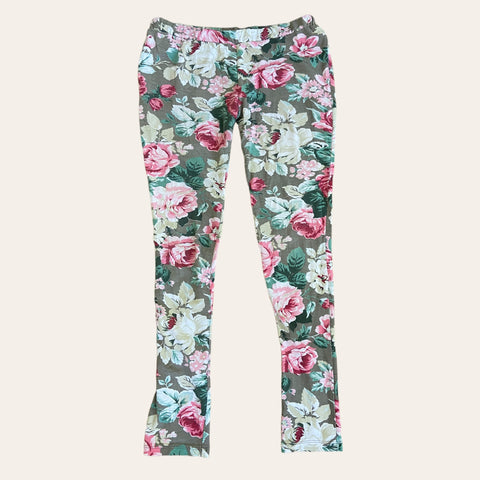 Legging à fleurs