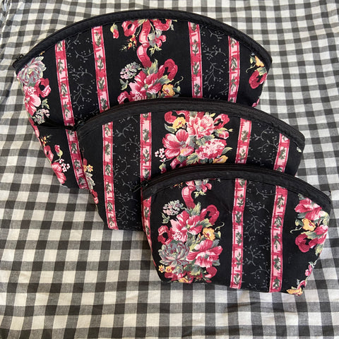 Trousse imprimé floral