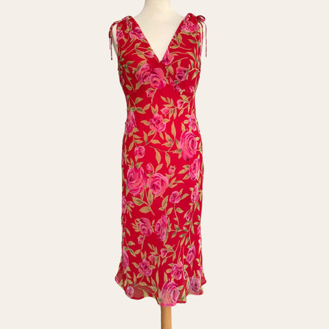 Robe midi imprimé floral