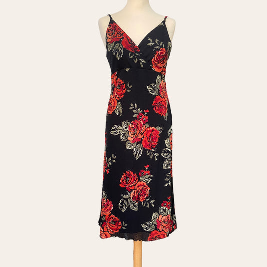 Robe midi imprimé floral