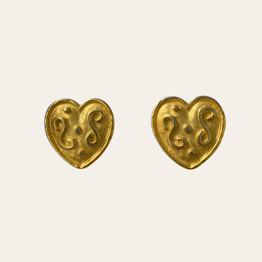 Heart earrings