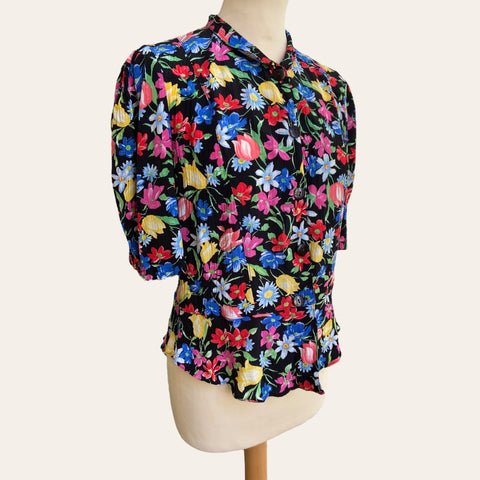 Blouse imprimé floral