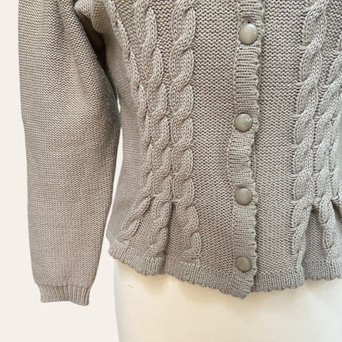 Cardigan autrichien lainé