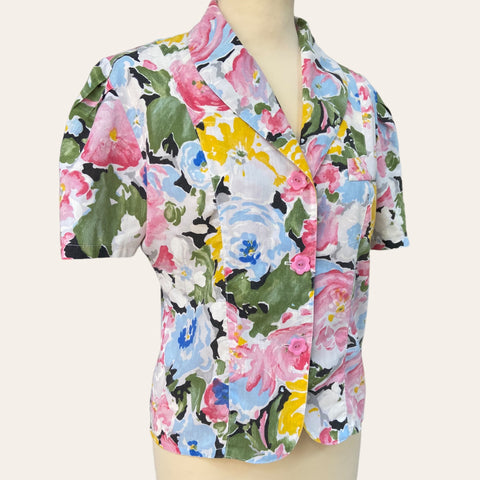 Blouse imprimé floral