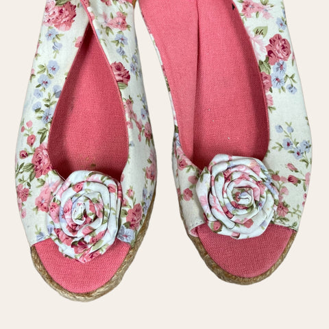 Espadrilles imprimé floral