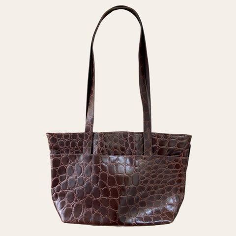 Sac cabas croco