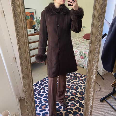 Manteau à fourrure