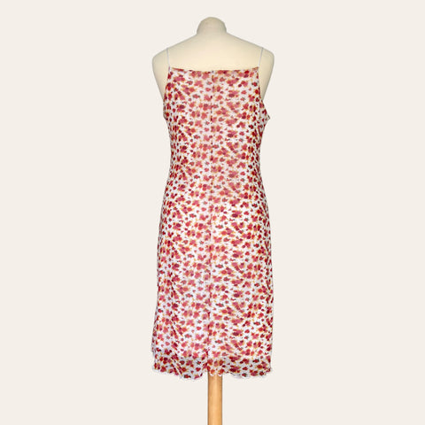 Floral print midi dress