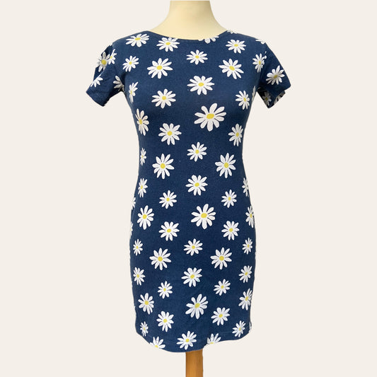 Robe mini à pâquerettes
