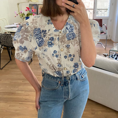 Blouse imprimé floral