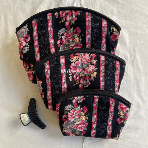 Trousse imprimé floral