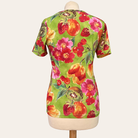 Fruit print t-shirt