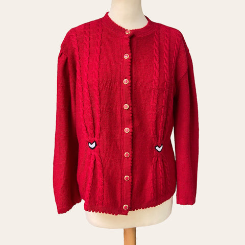 Cardigan à broderies