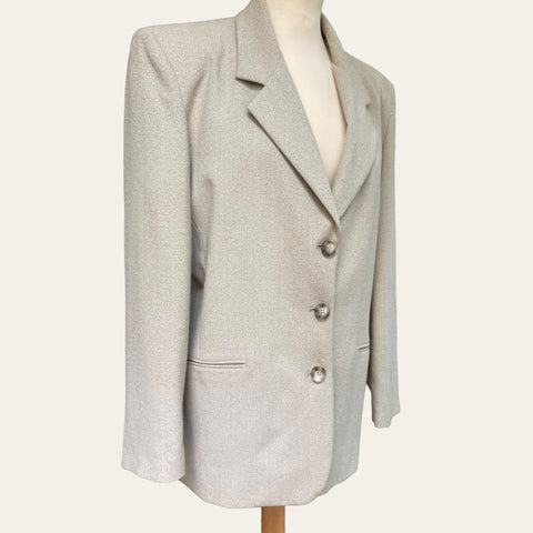 Blazer beige-chiné