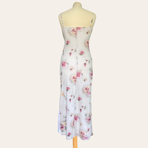 Robe longue imprimé floral