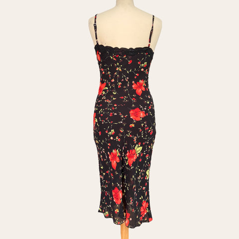 Robe nuisette imprimé floral