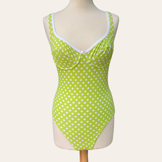 Polka dot swimsuit