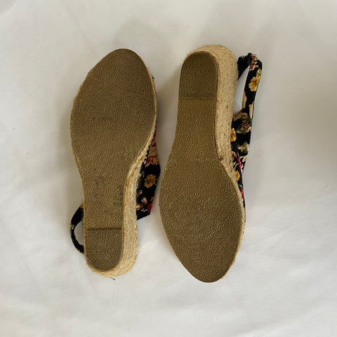 Espadrilles imprimé floral