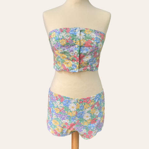 Ensemble liberty bustier et short