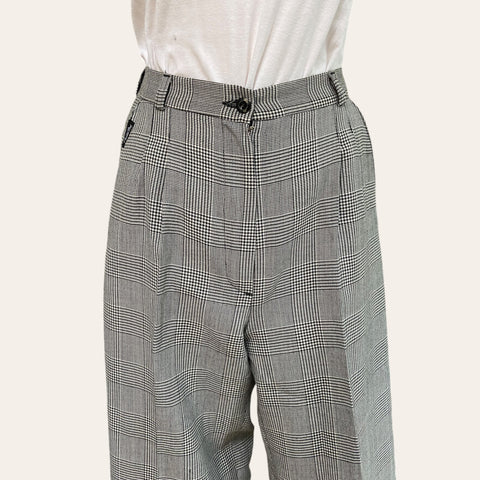 Pantalon à carreaux écossais