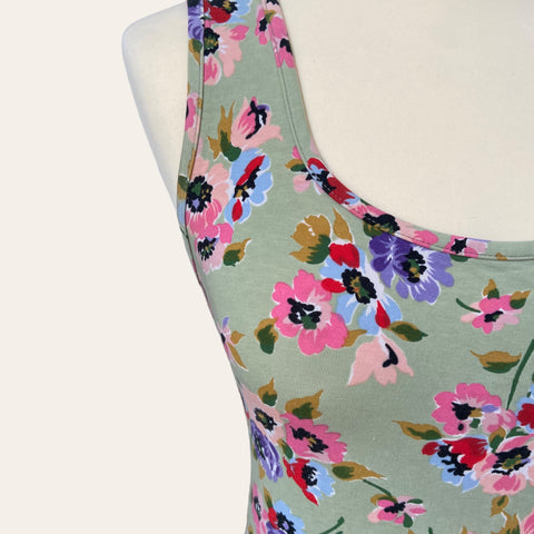 Floral print mini dress