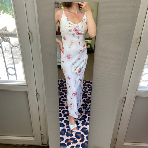 Robe longue imprimé floral