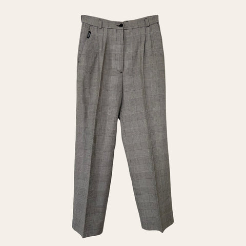 Pantalon à carreaux écossais