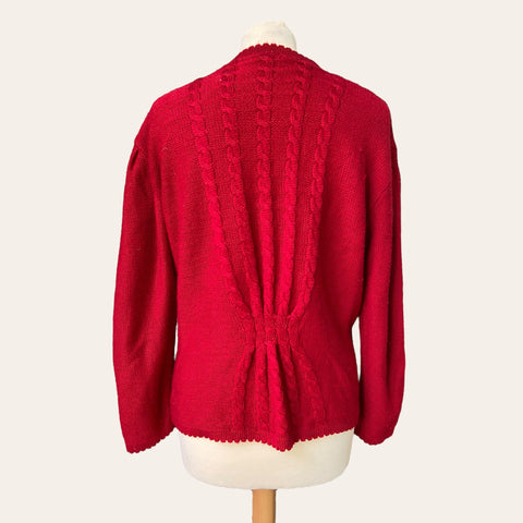 Cardigan à broderies