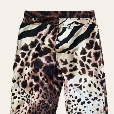 Kenzo leopard print pants