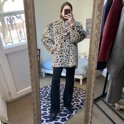 Leopard print fur