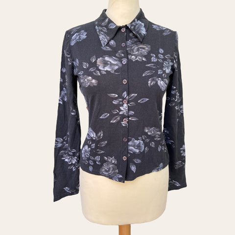 Chemise à imprimé floral