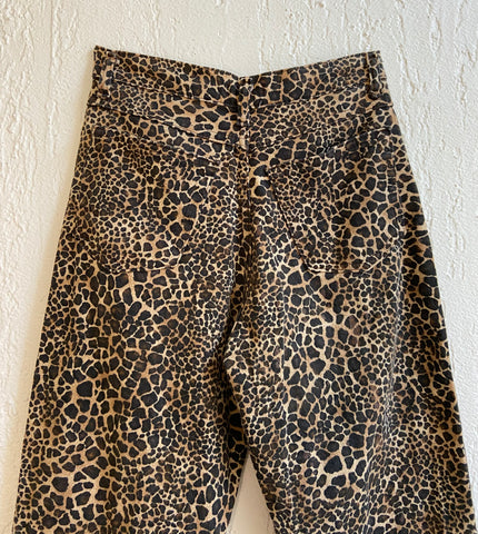 Pantalon imprimé léopard