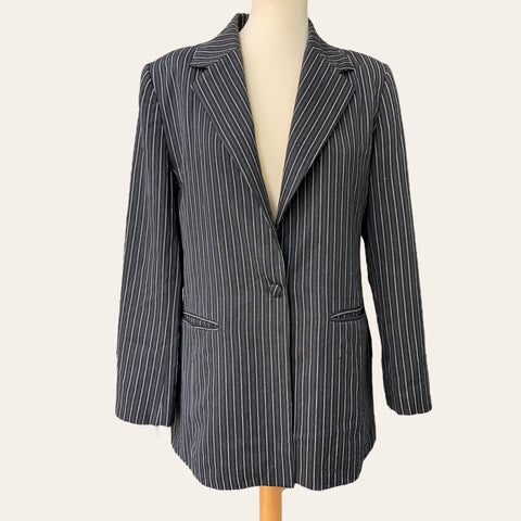 Blazer à rayures