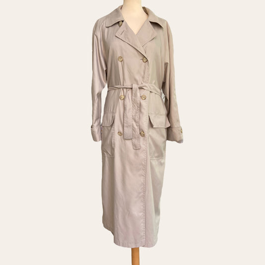 Soft trench coat