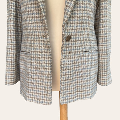 Blazer à carreaux