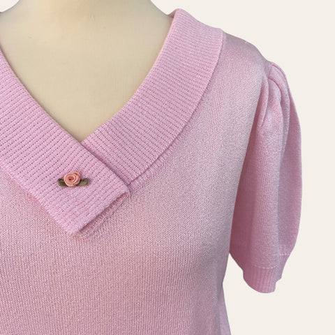 Candy pink knit