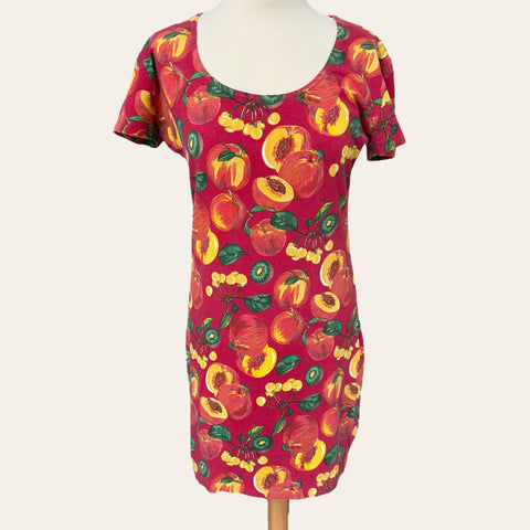 Robe mini à fruits