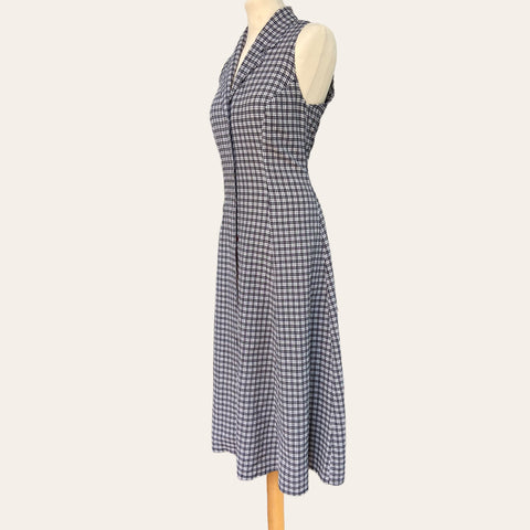 Robe chemise à carreaux