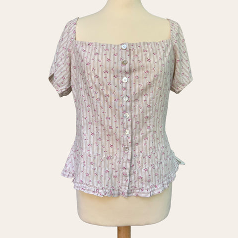 Blouse imprimé floral