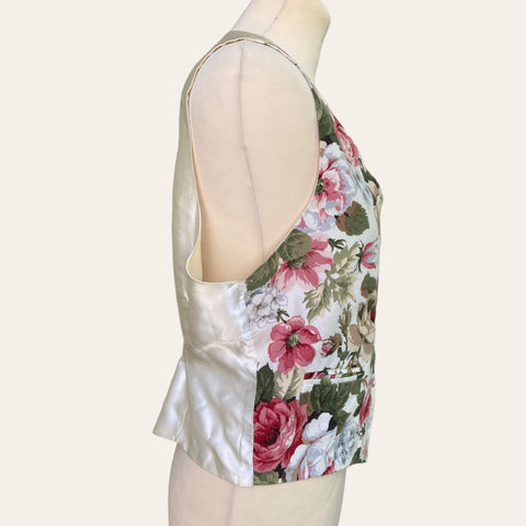 Veston imprimé floral